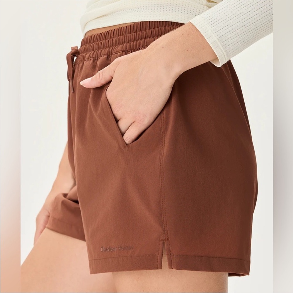 Outdoor Voices Doing Things Shorts Cappuccino Brown